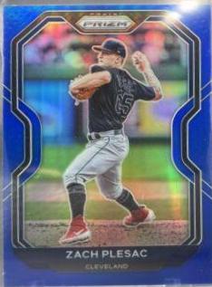Zach Plesac [Navy Blue Carolina Blue] #42