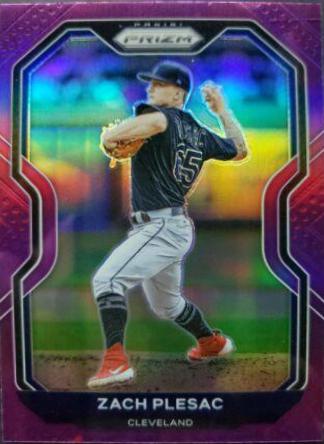 Zach Plesac [Purple Prizm] #42