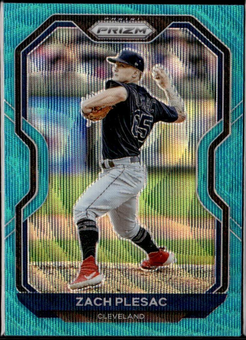 Zach Plesac [Teal Wave Prizm] #42