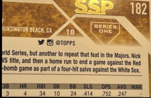 Nick Pratto [Golden Mirror SSP Variation] #182