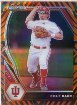 Cole Barr [Tiger Stripes Prizm] #PDP218