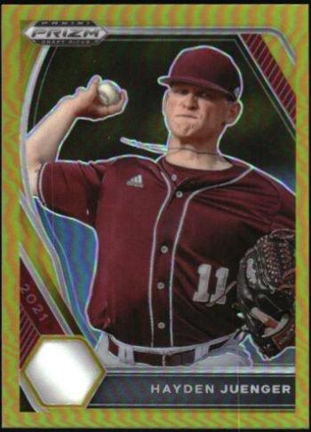 Hayden Juenger [Gold Prizm] #PDP182