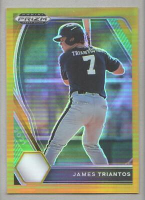James Triantos [Gold Prizm] #PDP56