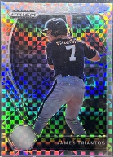 James Triantos [Power Plaid Prizm] #PDP56
