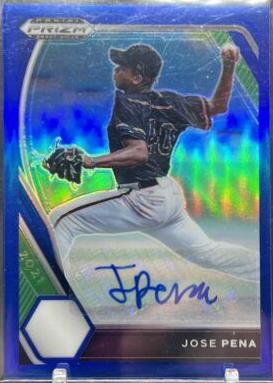 Jose Pena [Autograph Blue Prizm] #PDP175