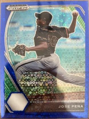 Jose Pena [Blue Donut Circles Prizm] #PDP175