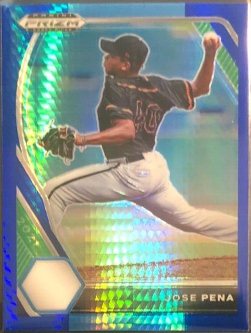 Jose Pena [Blue Wave Prizm] #PDP175