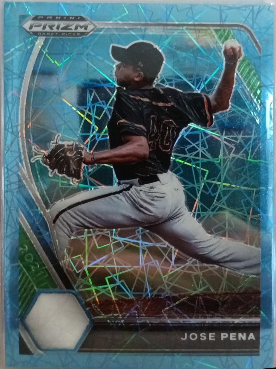 Jose Pena [Carolina Blue Velocity Prizm] #PDP175