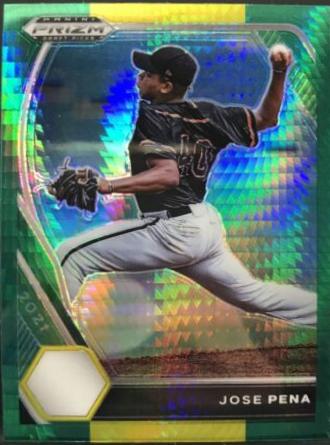Jose Pena [Hyper Green & Yellow Prizm] #PDP175