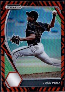 Jose Pena [Tiger Stripes Prizm] #PDP175