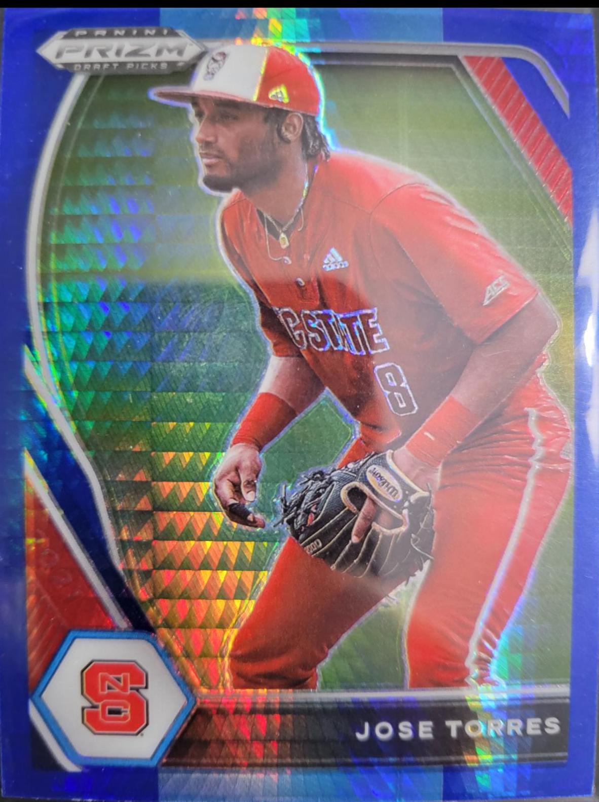 Jose Torres [Hyper Blue & Carolina Blue Prizm] #PDP89