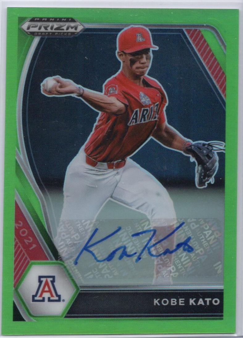 Kobe Kato [Autograph Lime Green Prizm] #PDP217