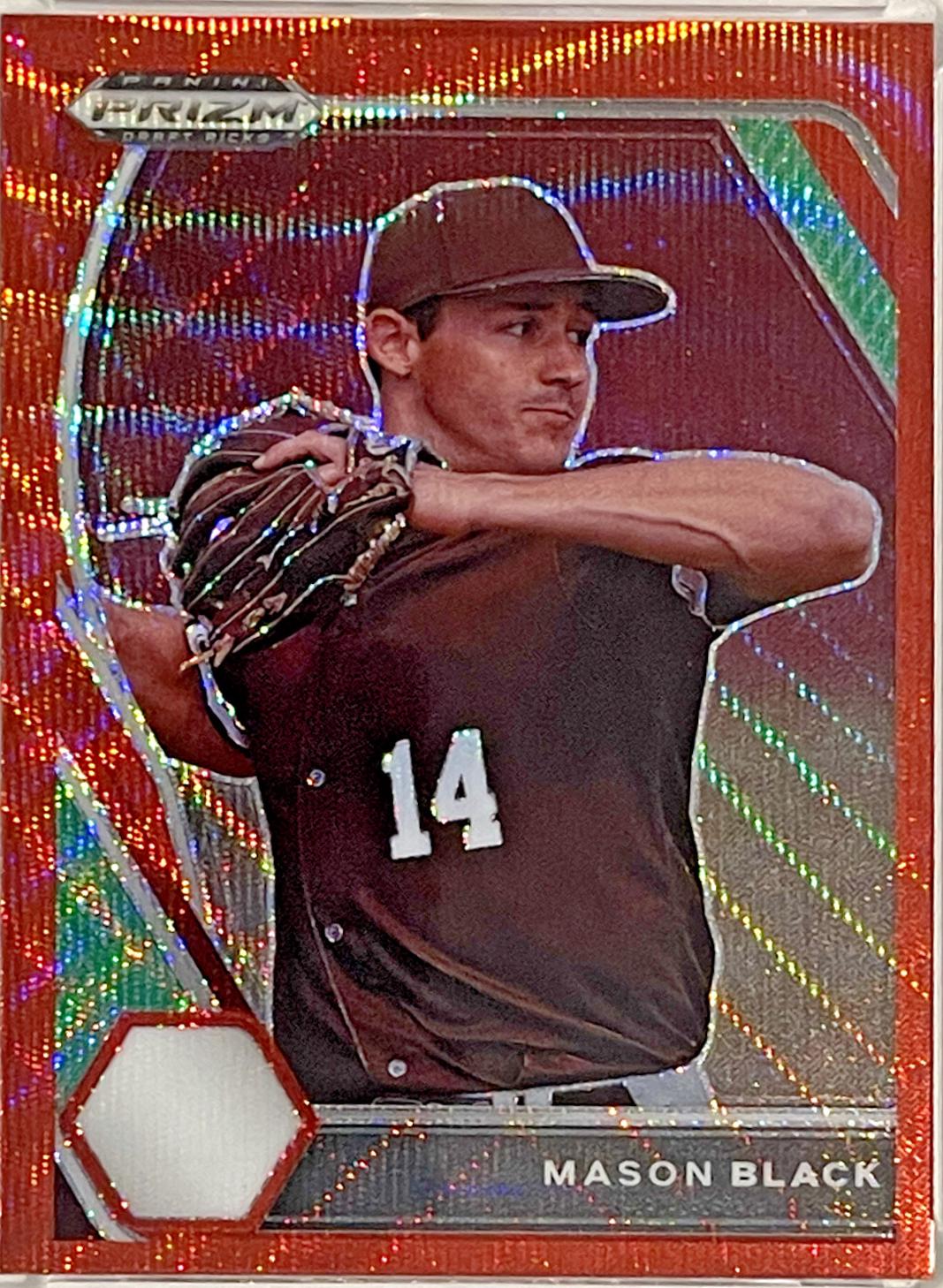 Mason Black [Red Wave Prizm] #PDP85