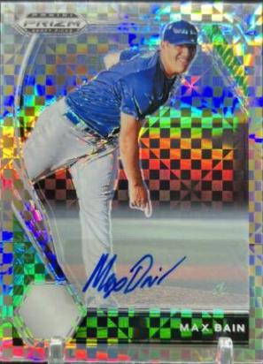 Max Bain [Autograph Power Plaid Prizm] #PDP210