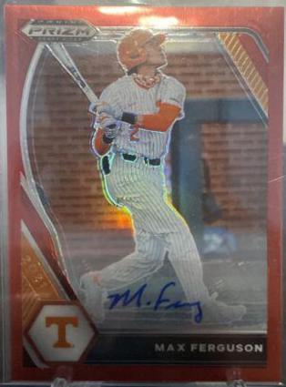 Max Ferguson [Autograph Red Prizm] #PDP160
