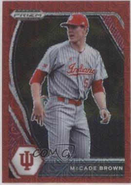 McCade Brown [Red Mojo Prizm] #PDP79
