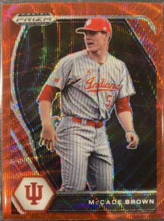 McCade Brown [Red Wave Prizm] #PDP79