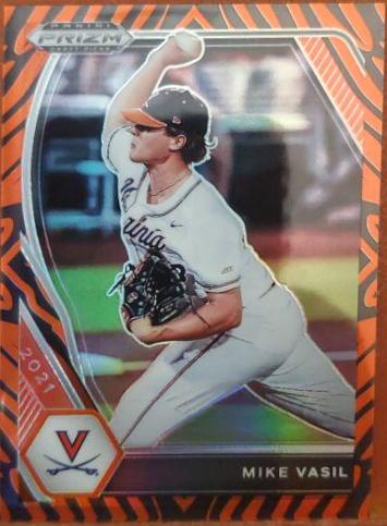 Mike Vasil [Tiger Stripes Prizm] #PDP199