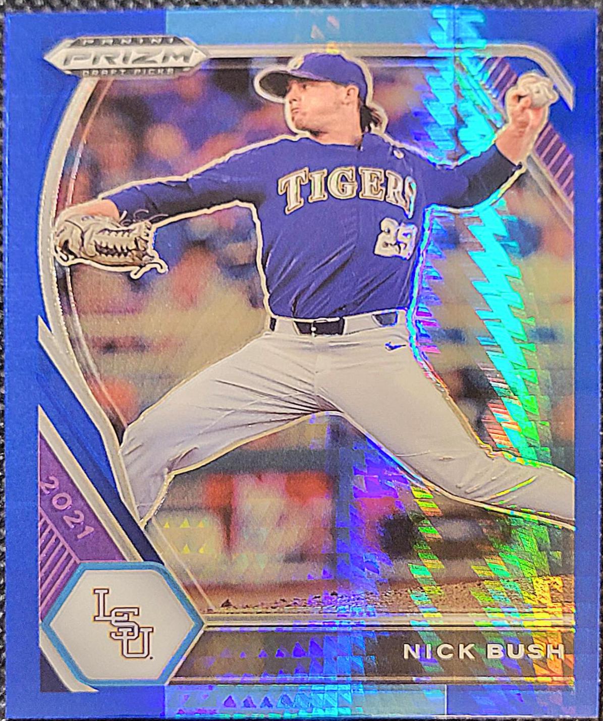 Nick Bush [Hyper Blue & Carolina Blue Prizm] #PDP181