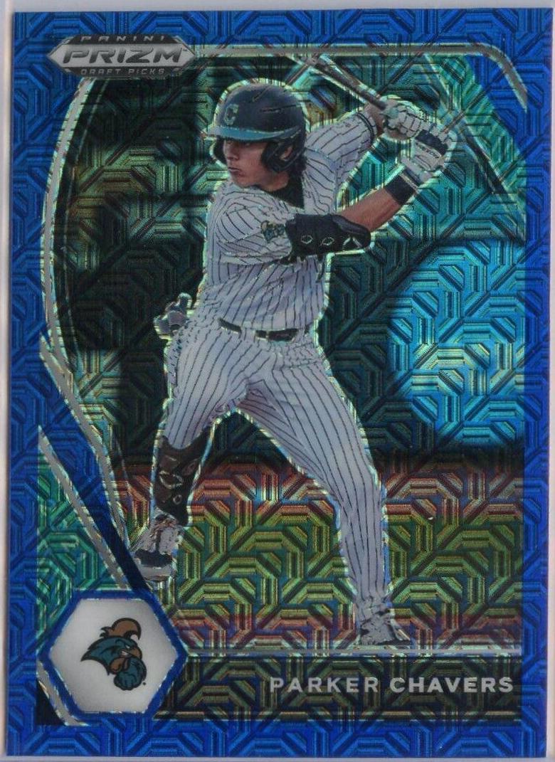 Parker Chavers [Blue Mojo Prizm] #PDP196
