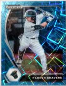 Parker Chavers [Carolina Blue Velocity Prizm] #PDP196