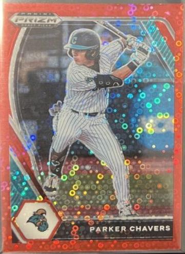Parker Chavers [Red Donut Circles Prizm] #PDP196