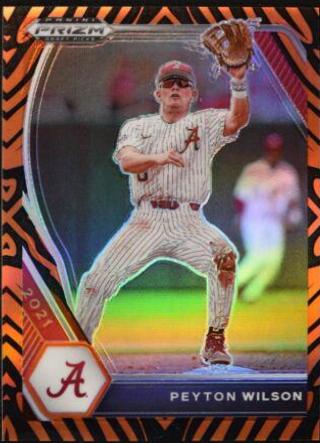 Peyton Wilson [Tiger Stripes Prizm] #PDP66