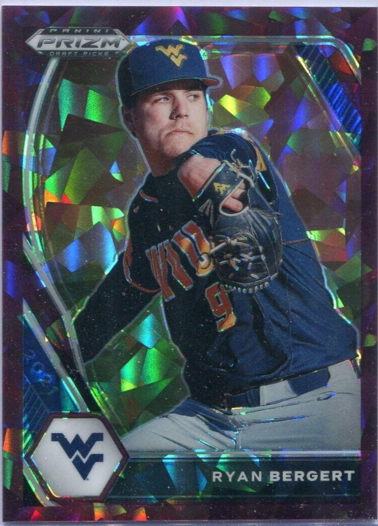 Ryan Bergert [Burgundy Cracked Ice Prizm] #PDP190