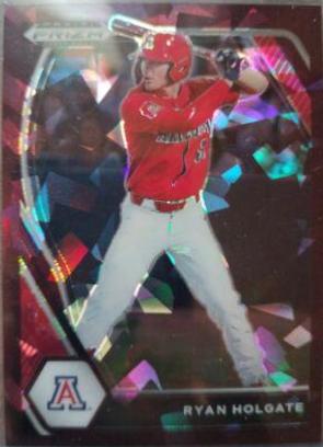 Ryan Holgate [Burgundy Cracked Ice Prizm] #PDP70