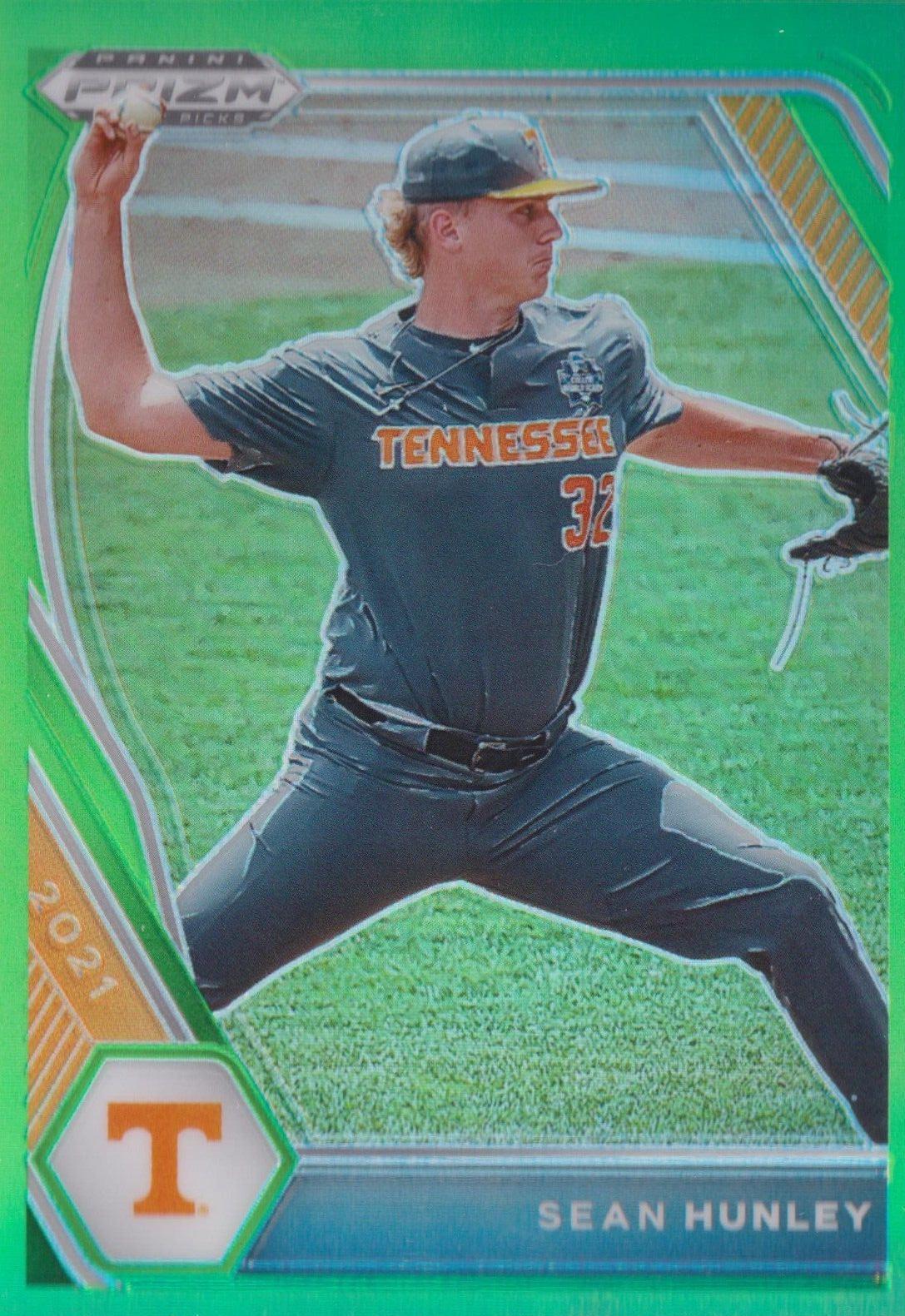 Sean Hunley [Lime Green Prizm] #PDP206