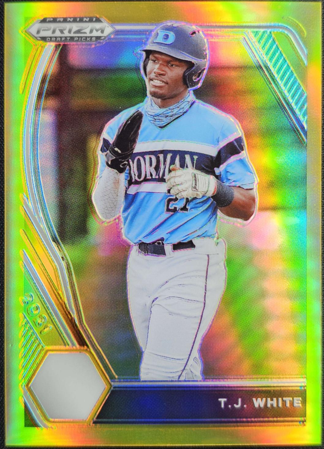 T. J. White [Gold Prizm] #PDP143