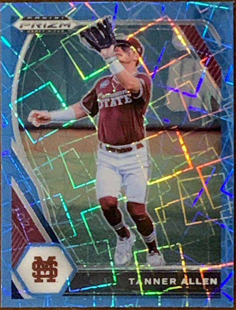 Tanner Allen [Carolina Blue Velocity Prizm] #PDP118