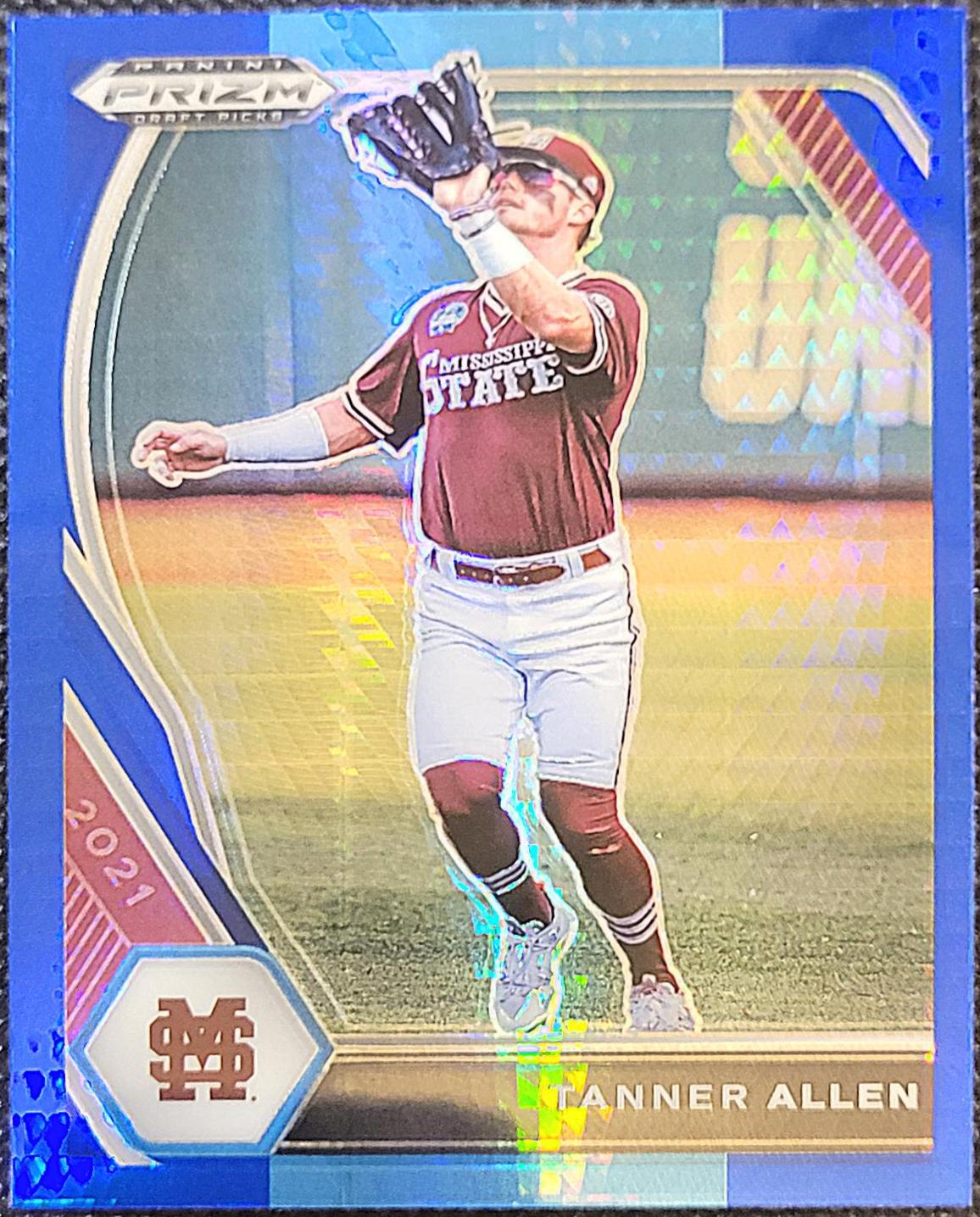 Tanner Allen [Hyper Blue & Carolina Blue Prizm] #PDP118