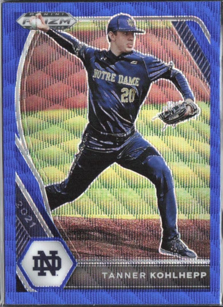 Tanner Kohlhepp [Blue Wave Prizm] #PDP135