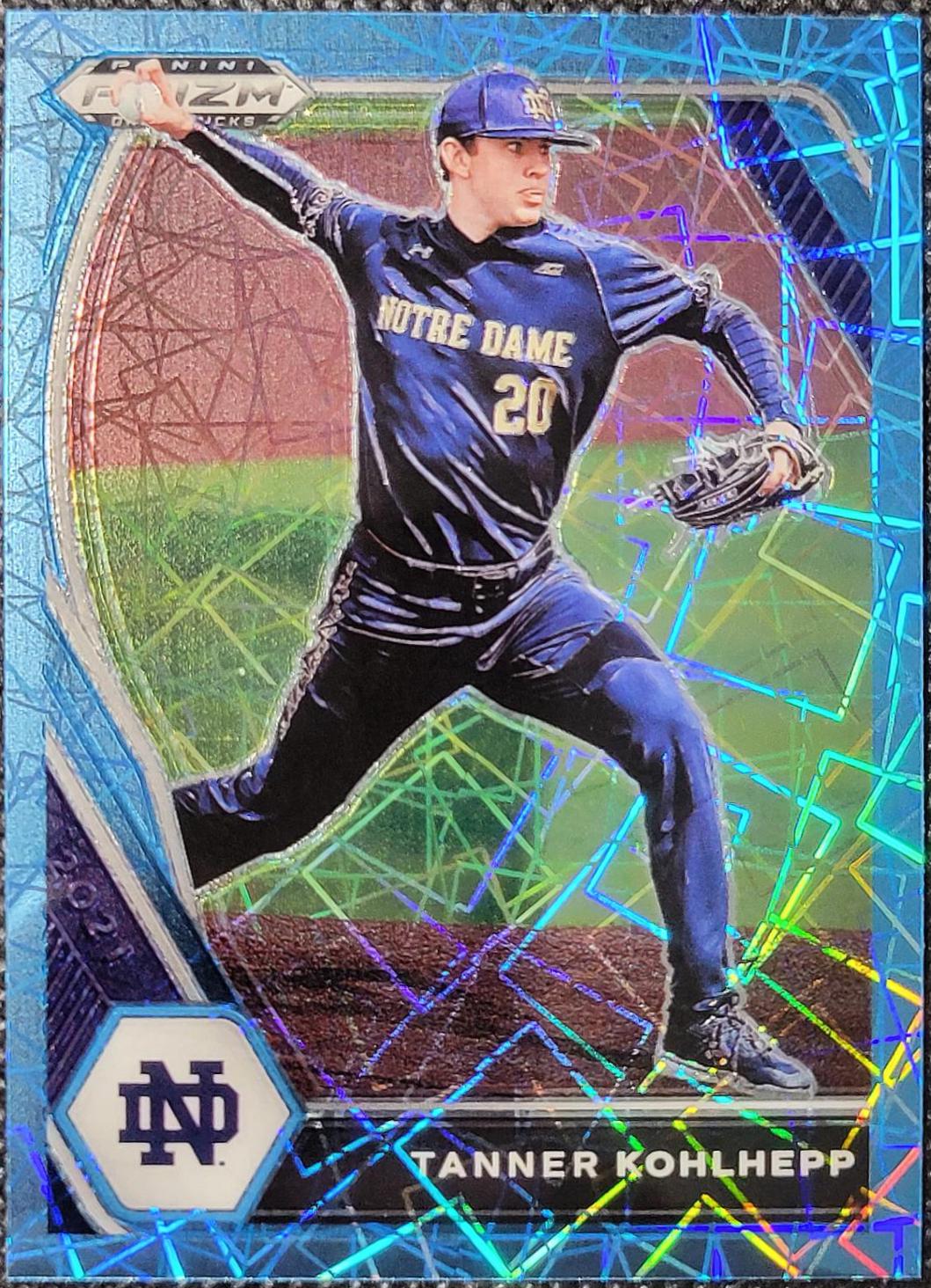Tanner Kohlhepp [Carolina Blue Velocity Prizm] #PDP135