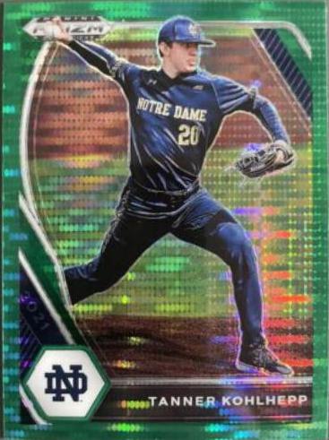 Tanner Kohlhepp [Green Pulsar Prizm] #PDP135
