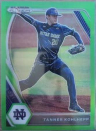 Tanner Kohlhepp [Lime Green Prizm] #PDP135