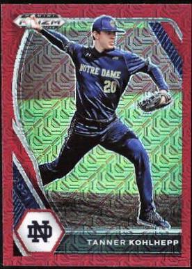 Tanner Kohlhepp [Red Mojo Prizm] #PDP135