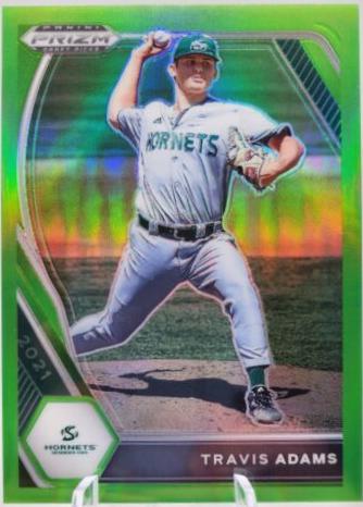 Travis Adams [Lime Green Prizm] #PDP189