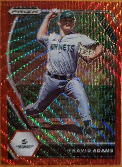 Travis Adams [Red Wave Prizm] #PDP189