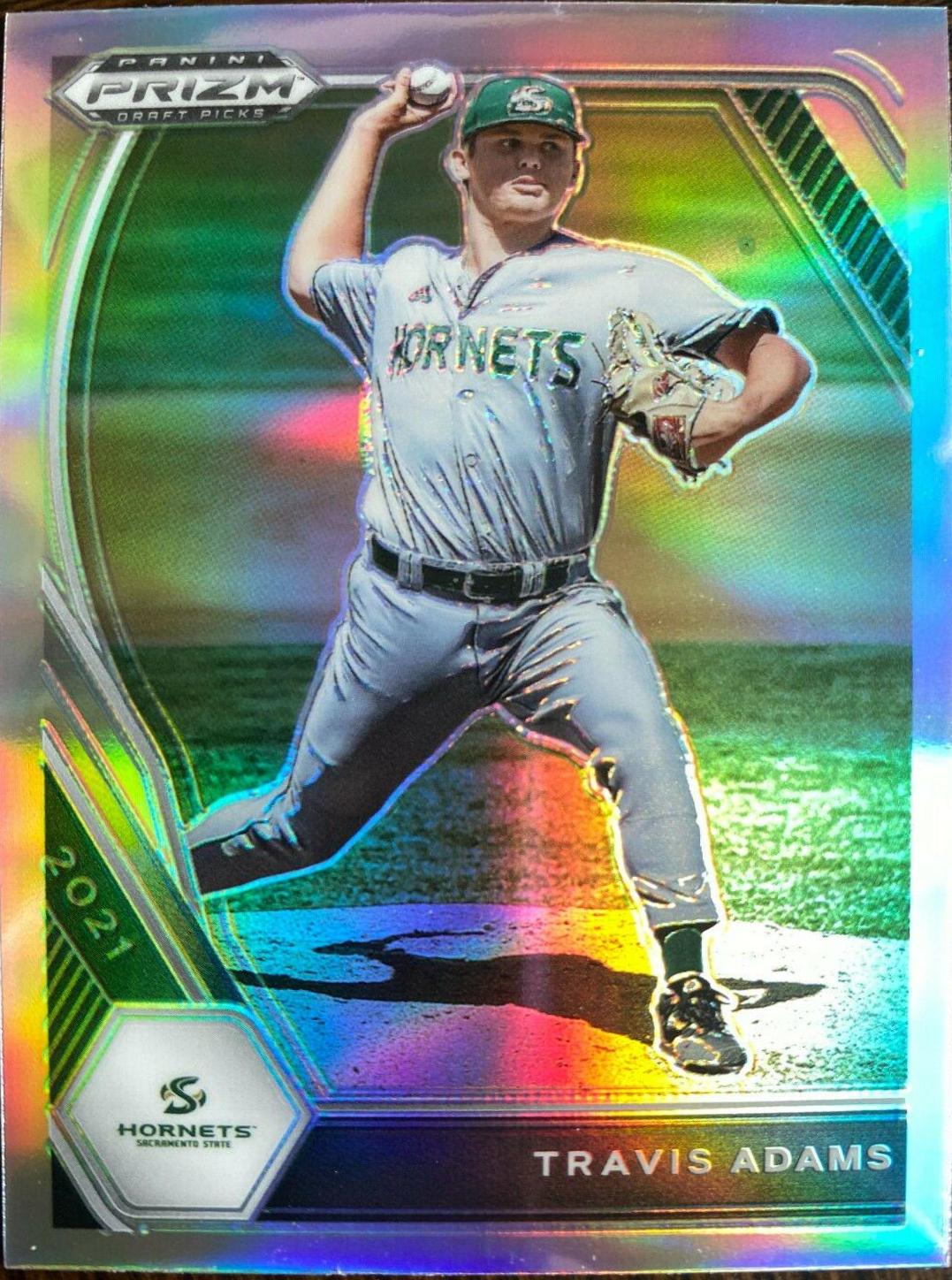 Travis Adams [Silver Prizm] #PDP189