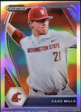 Zane Mills [Silver Prizm] #PDP120