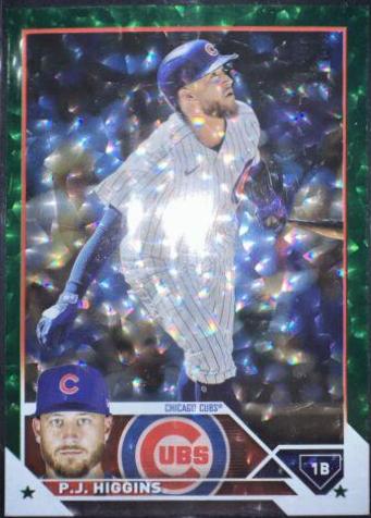 P. J. Higgins [Green Foil] #338