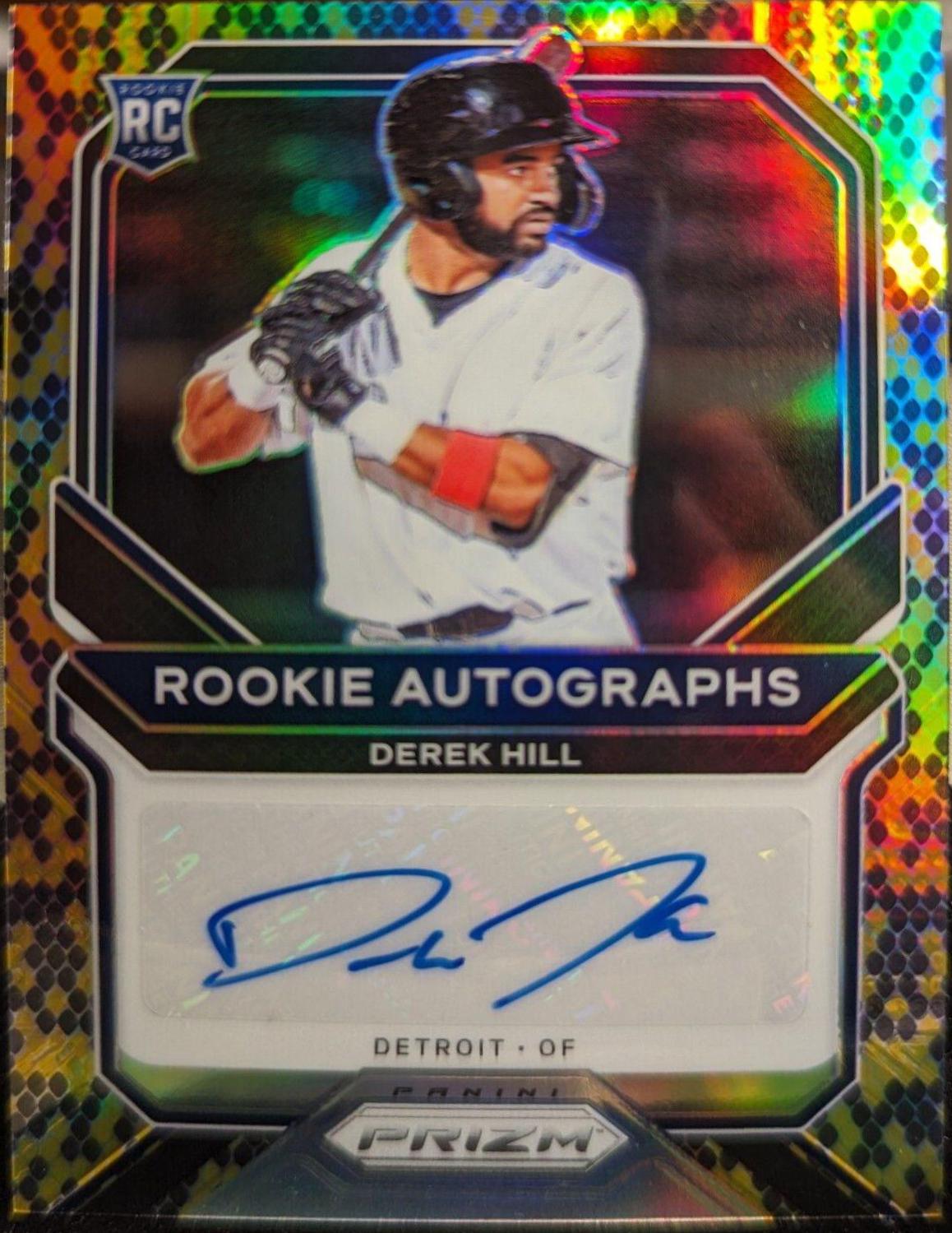 Derek Hill [Snake Skin Prizm] #RA-DH