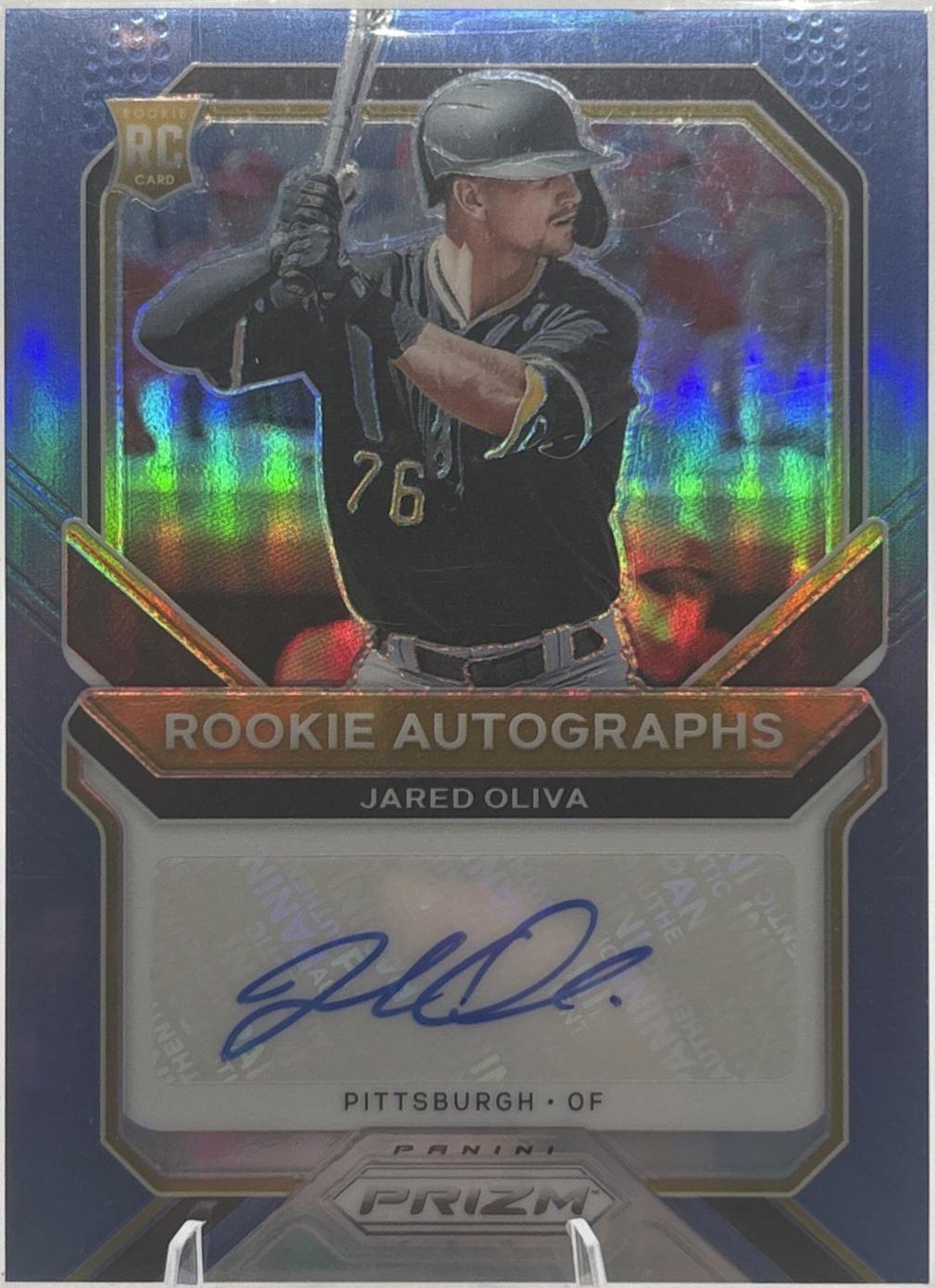 Jared Oliva [Carolina Blue Prizm] #RA-JOL