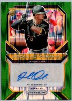 Jared Oliva [Forest Green Flash Prizm] #RA-JOL