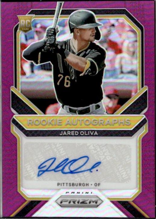 Jared Oliva [Pink Prizm] #RA-JOL