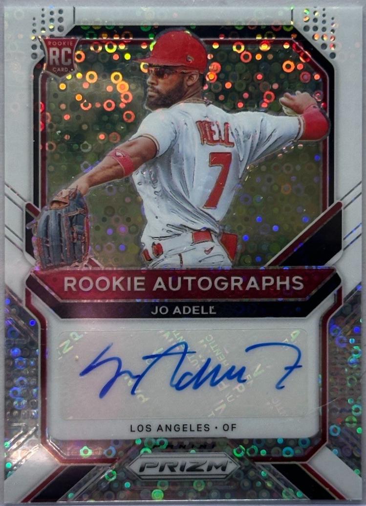 Jo Adell [White Donut Circles Prizm] #RA-JOA