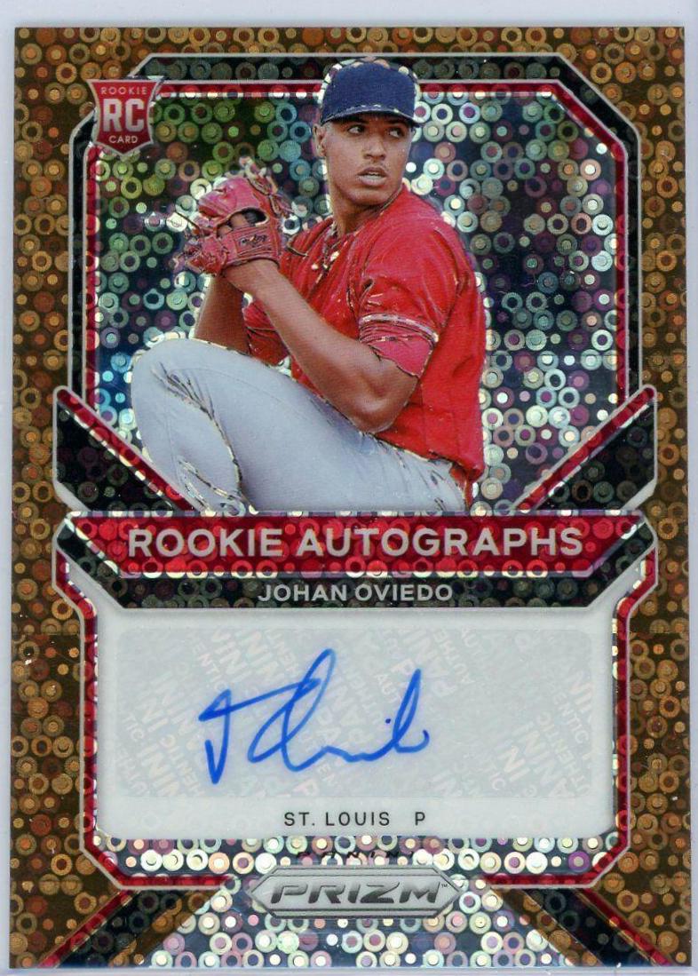 Johan Oviedo [Bronze Donut Circles Prizm] #RA-JOV