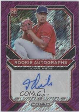 Johan Oviedo [Purple Shimmer Prizm] #RA-JOV